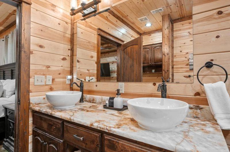 Came Here To Forget Cabin ブロークン・ボウ エクステリア 写真